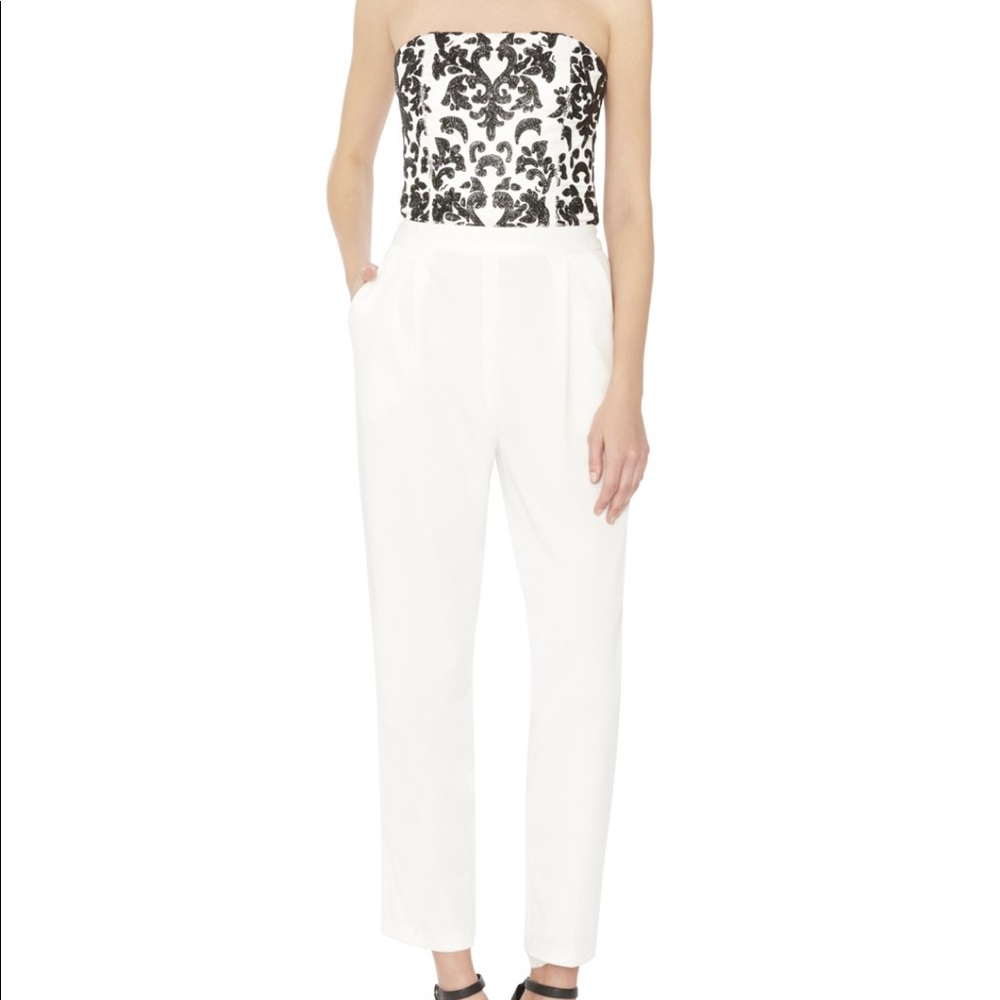 Alice + Olivia 'Jeri' Beaded Jumpsuit